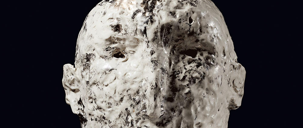 xavier toubes – head – 2018 galerie metzger gallery ceramic sculpture art