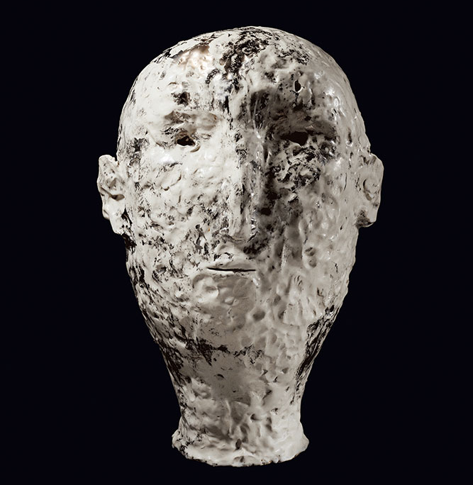 xavier toubes – head – 2018 galerie metzger gallery ceramic sculpture art