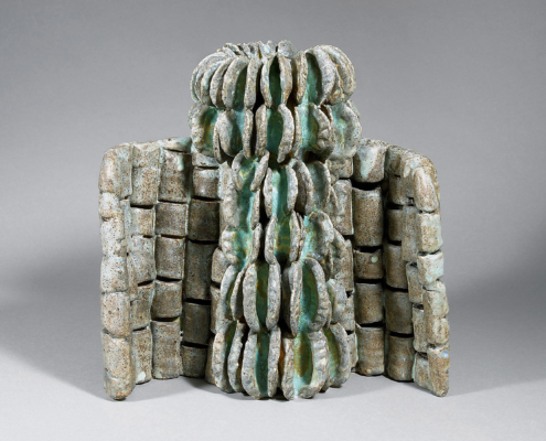 Beate Kuhn – Birnbaumstamm – 2013, 30x30x15cm – Galerie Metzger Gallery Kunst Keramik Plastik Art Ceramics Sculpture