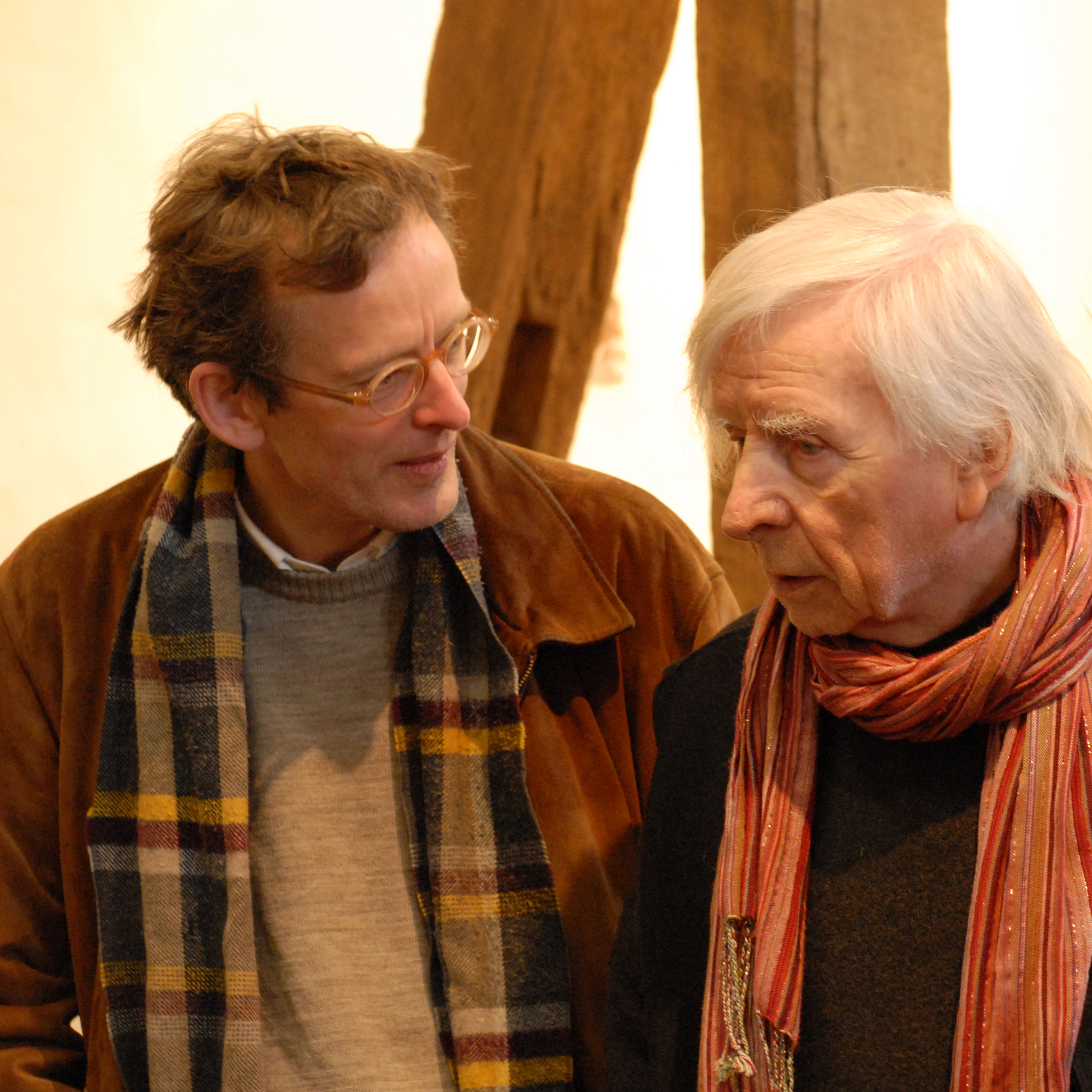 Hans Fischer und Klaus Lehmann im Gespräch, 2014