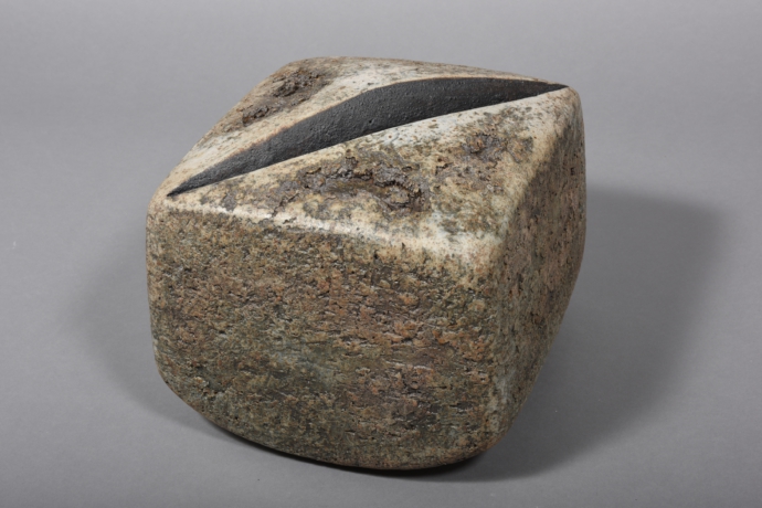 Gerald Weigel – Stein – 1989, 22x25x22 cm – galerie metzger sculpture deutsche studio keramik art ceramic