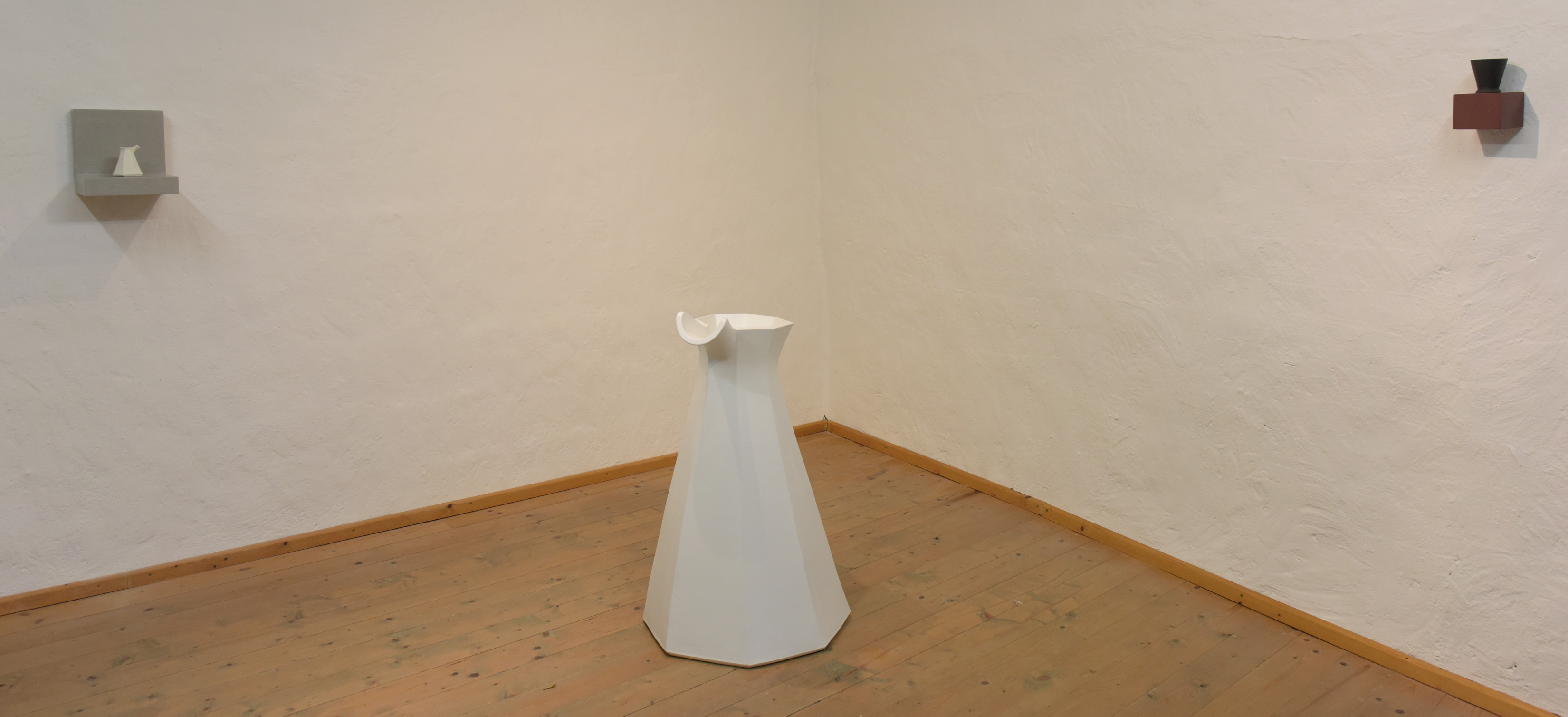 GefaessErweiterung-View into the exhibition-galerie metzger kunst contemporary art ceramic