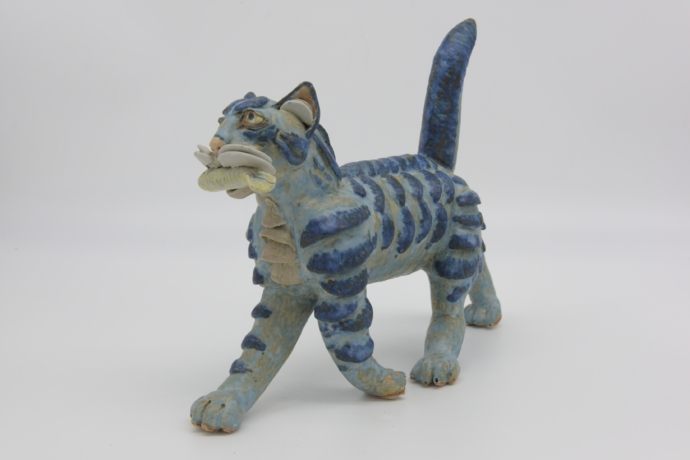 Beate Kuhn - Katze - 2006 - 21,5x10x28 cm