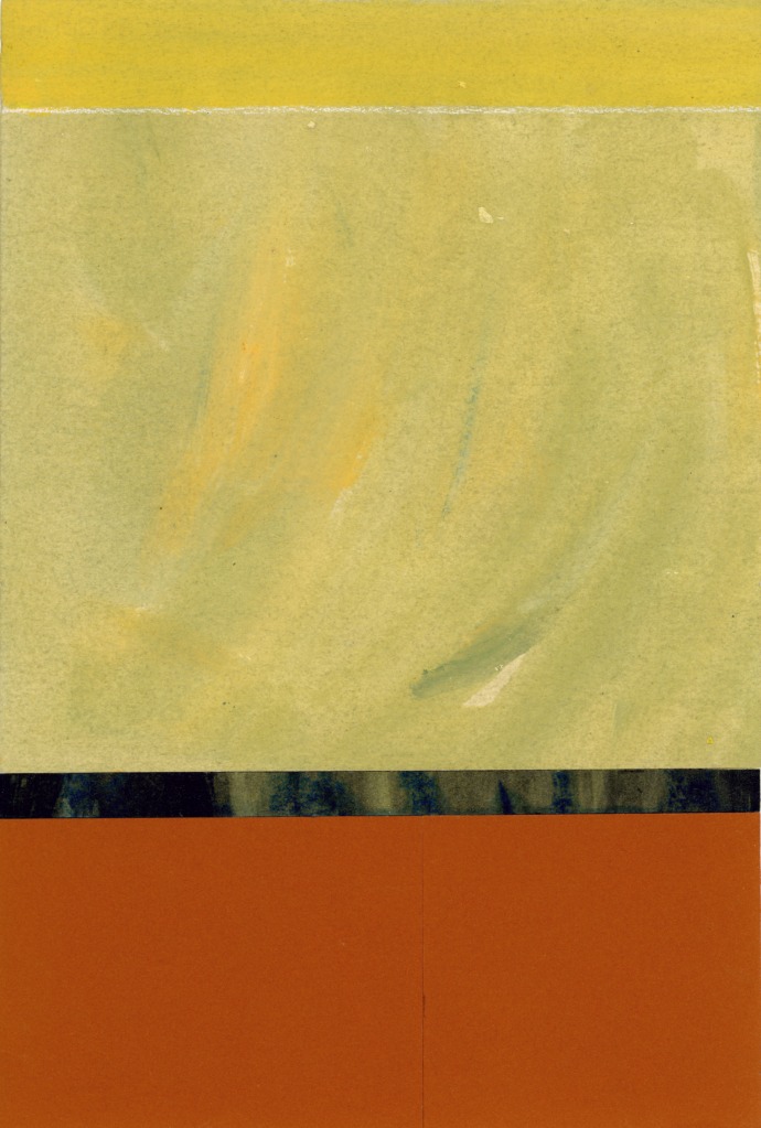 Klaus Lehmann - untitled,. Color study from the mid-1990s