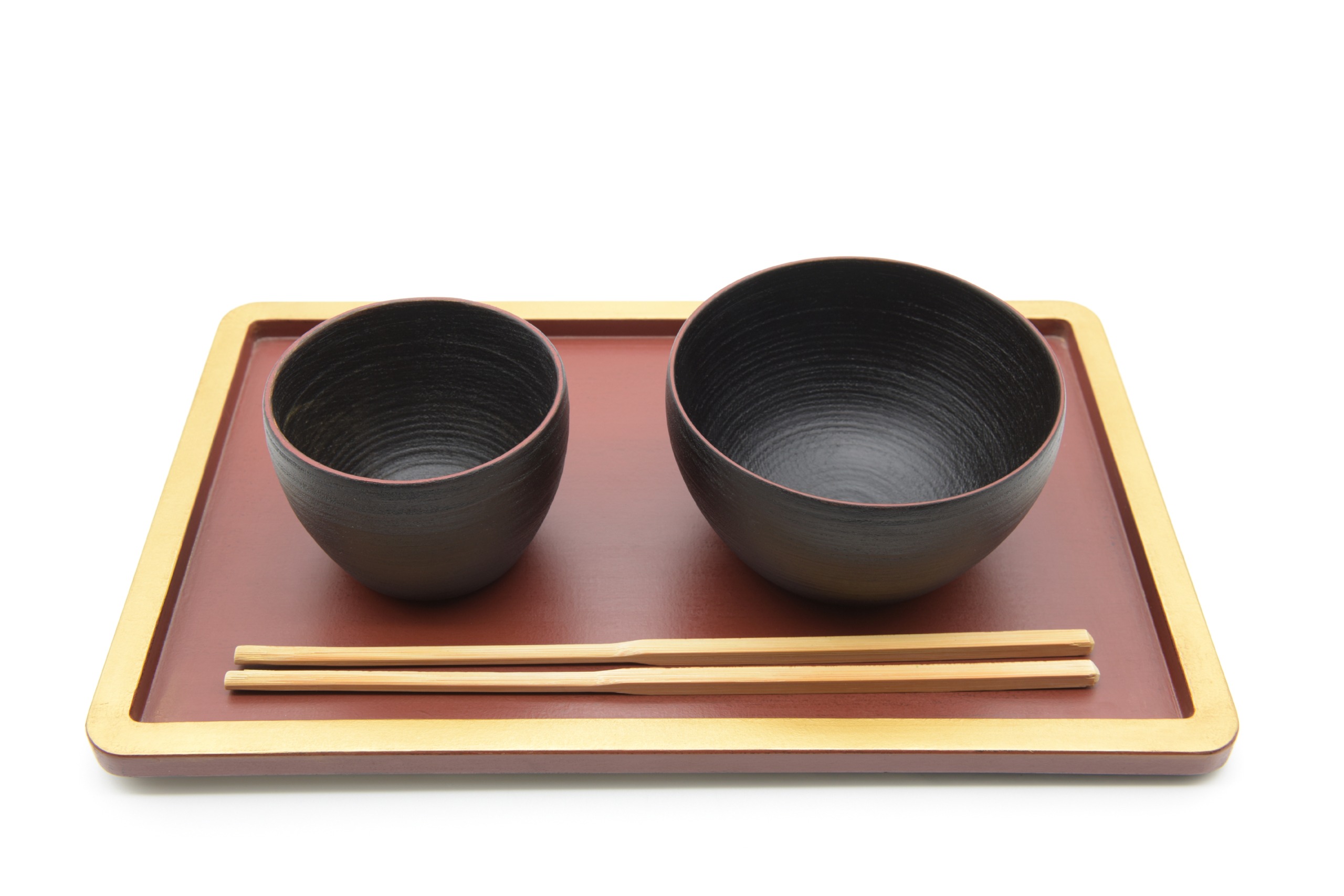 Akito Akagi - Wooden plate and bowls