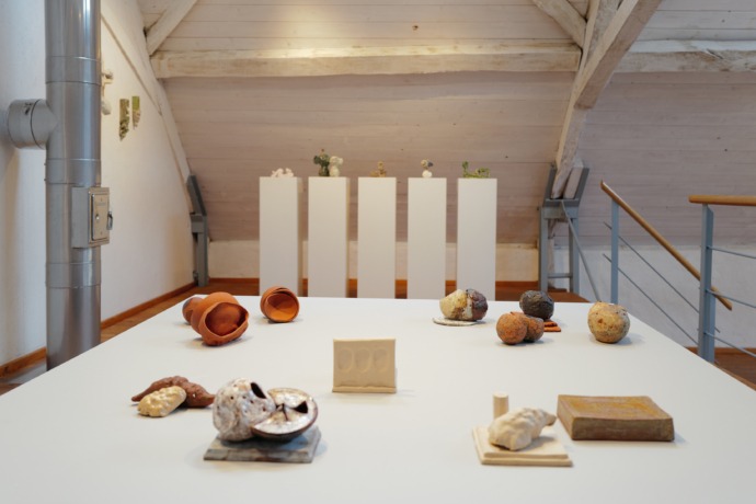 Sculpture en miniature - Blick in die Ausstellung Sculpture en miniature - Blick in die Ausstellung