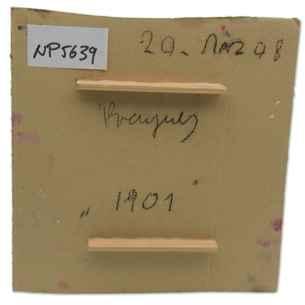 Norbert Prangenberg - 1901 - Öl auf Karton Norbert Prangenberg - 1901 - Öl auf Karton