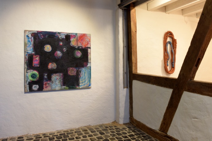 Norbert Prangenberg-Blick in die Ausstellung Norbert Prangenberg-Blick in die Ausstellung