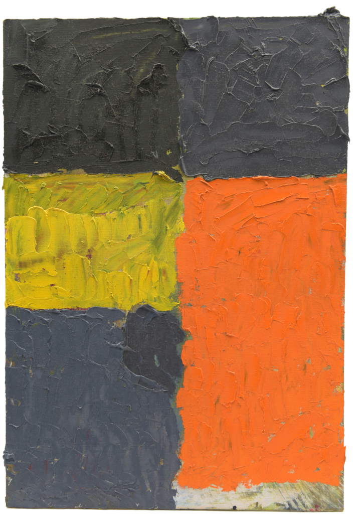 Norbert Prangenberg - für Palermo - Öl auf Sperrholz - 29,5x21cm Norbert Prangenberg - für Palermo - Öl auf Sperrholz - 29,5x21cm