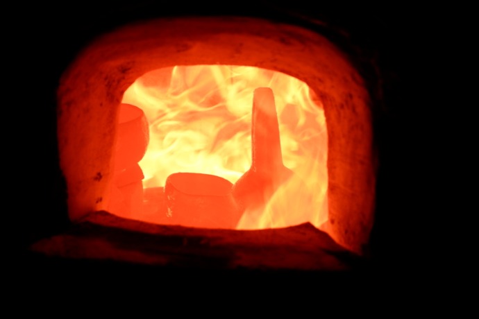 Emmanuel Alexia - A look inside the kiln
