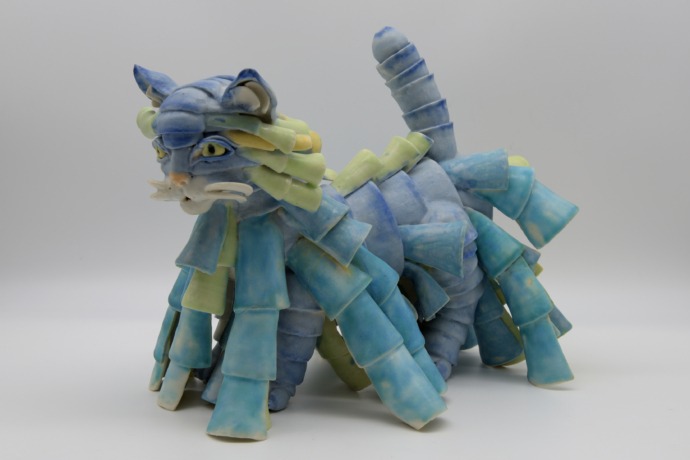 Beate Kuhn - Cat - 2004 - 25x19x28 cm