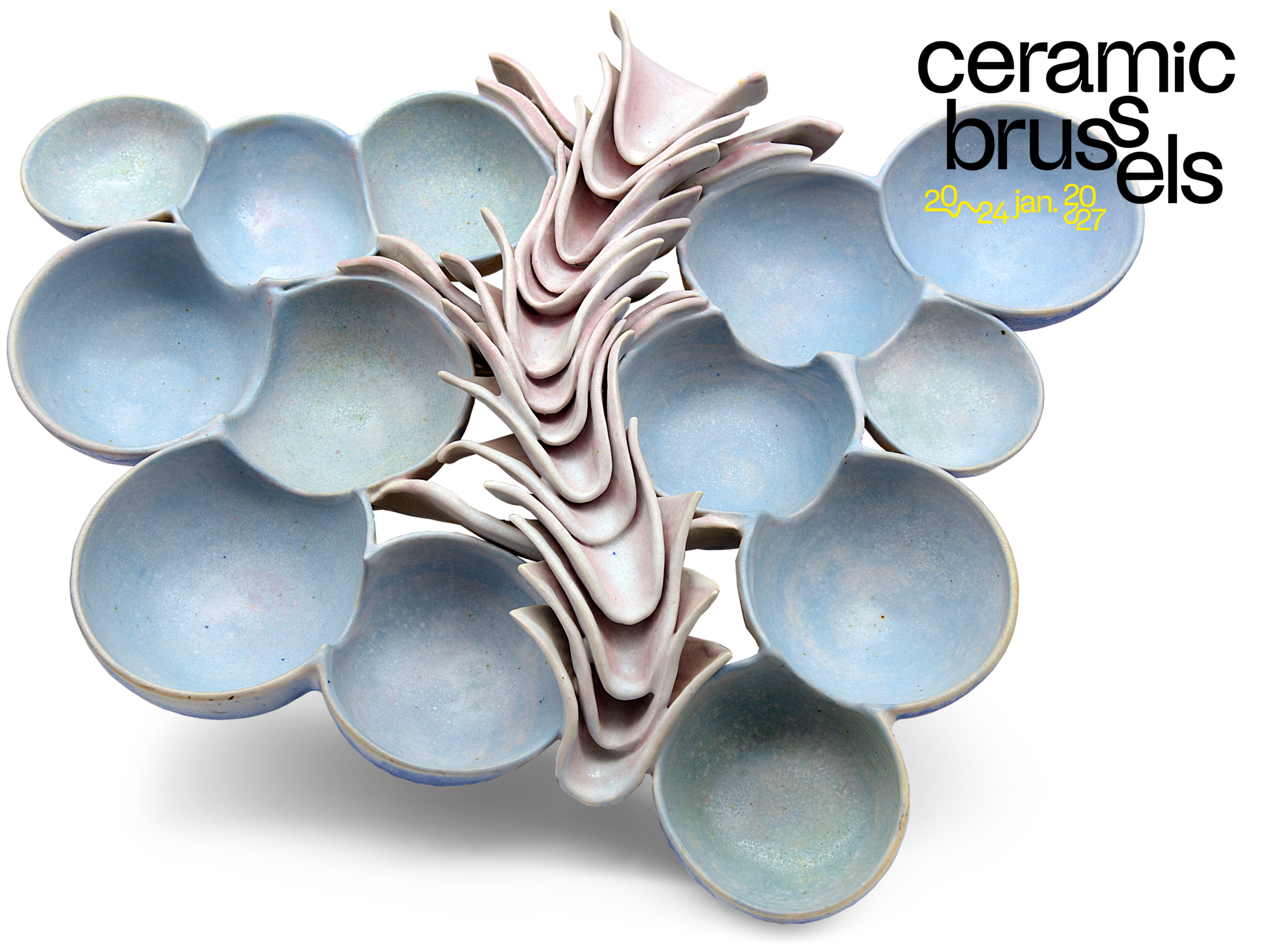 Beate Kuhn – Wandstück – 37x45x9 cm – ceramic brussels 2027